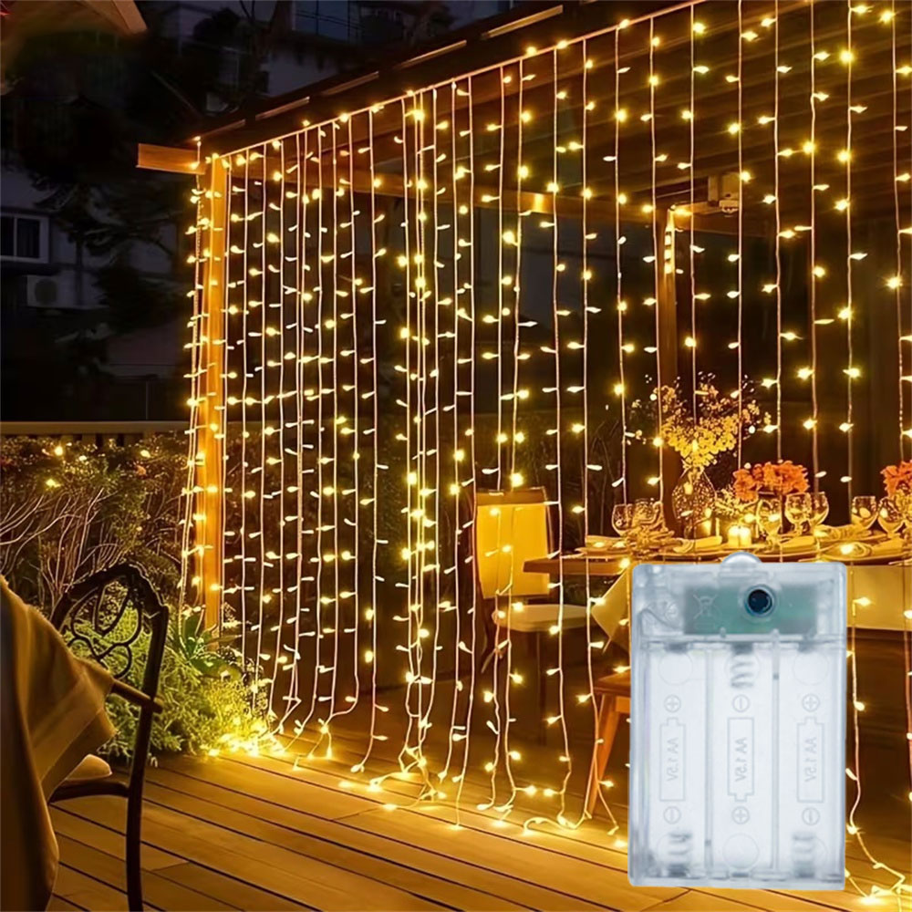 Led Fairy String Lights - ไฟประดับ LED แบบสายยาว 3/6 เมตร ใช้แบตเตอรี่