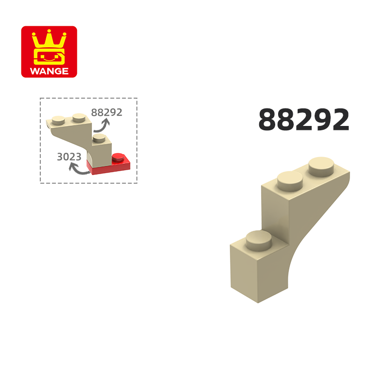 Lego Set City - WANGE 88292 100 กรัม/94 ชิ้น 1x3x2