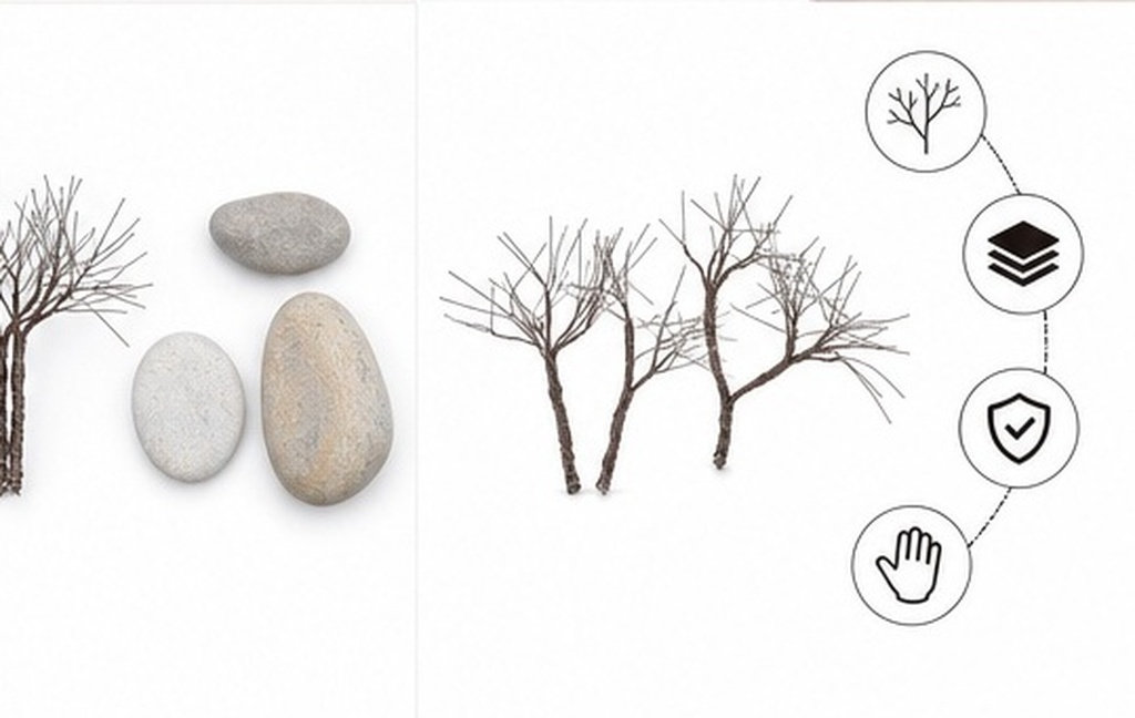 Christmas Tree Artificial - 10 ชิ้น ต้นไม้ประดิษฐ์ขนาดเล็กสำหรับจัดสวนจำลอง โต๊ะทราย ฮาโลวีน คริสต์มาส