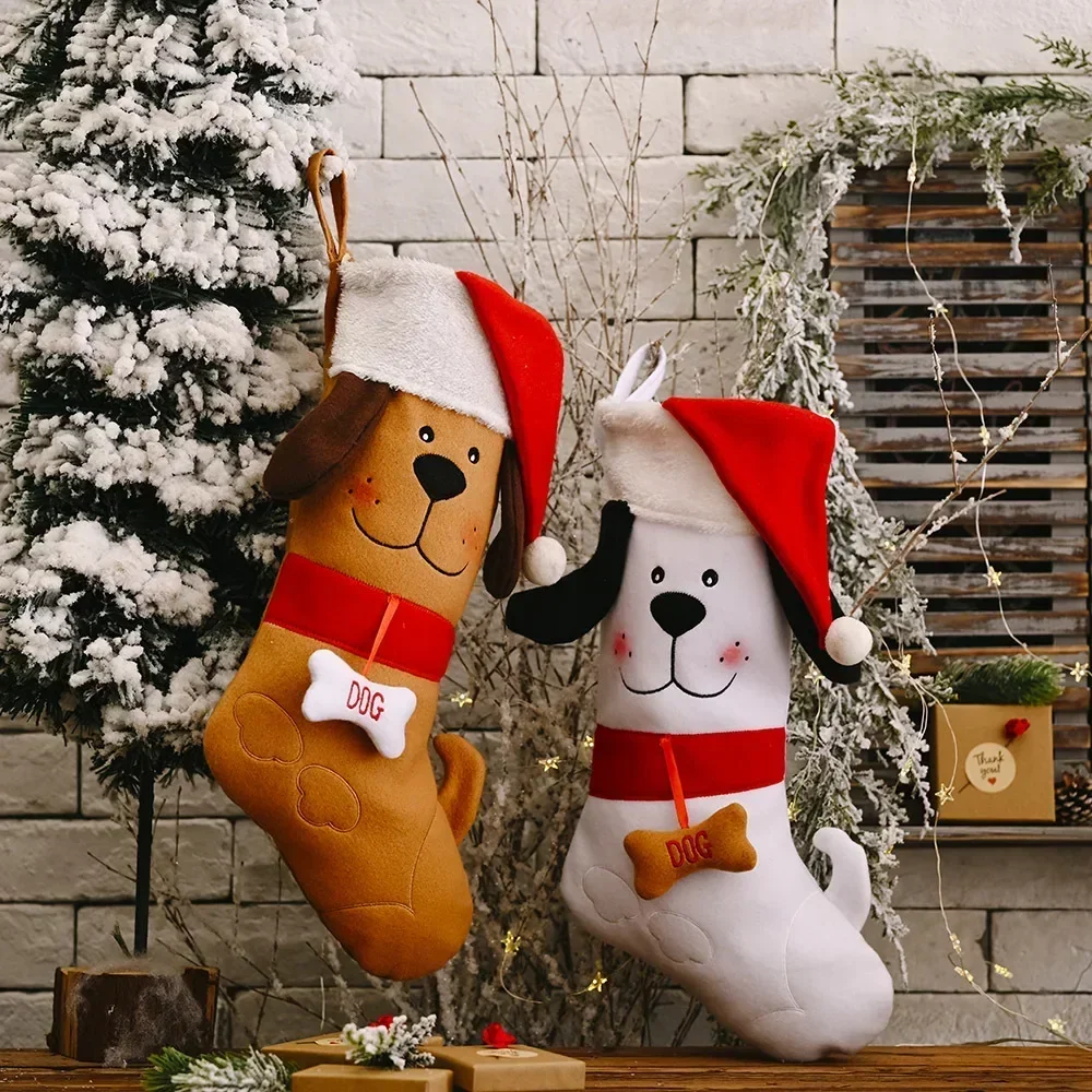 ถุงเท้าตกแต่งต้นถุงซานตาสำหรับ - Christmas Stocking Hanging บทวิจารณ์และราคา