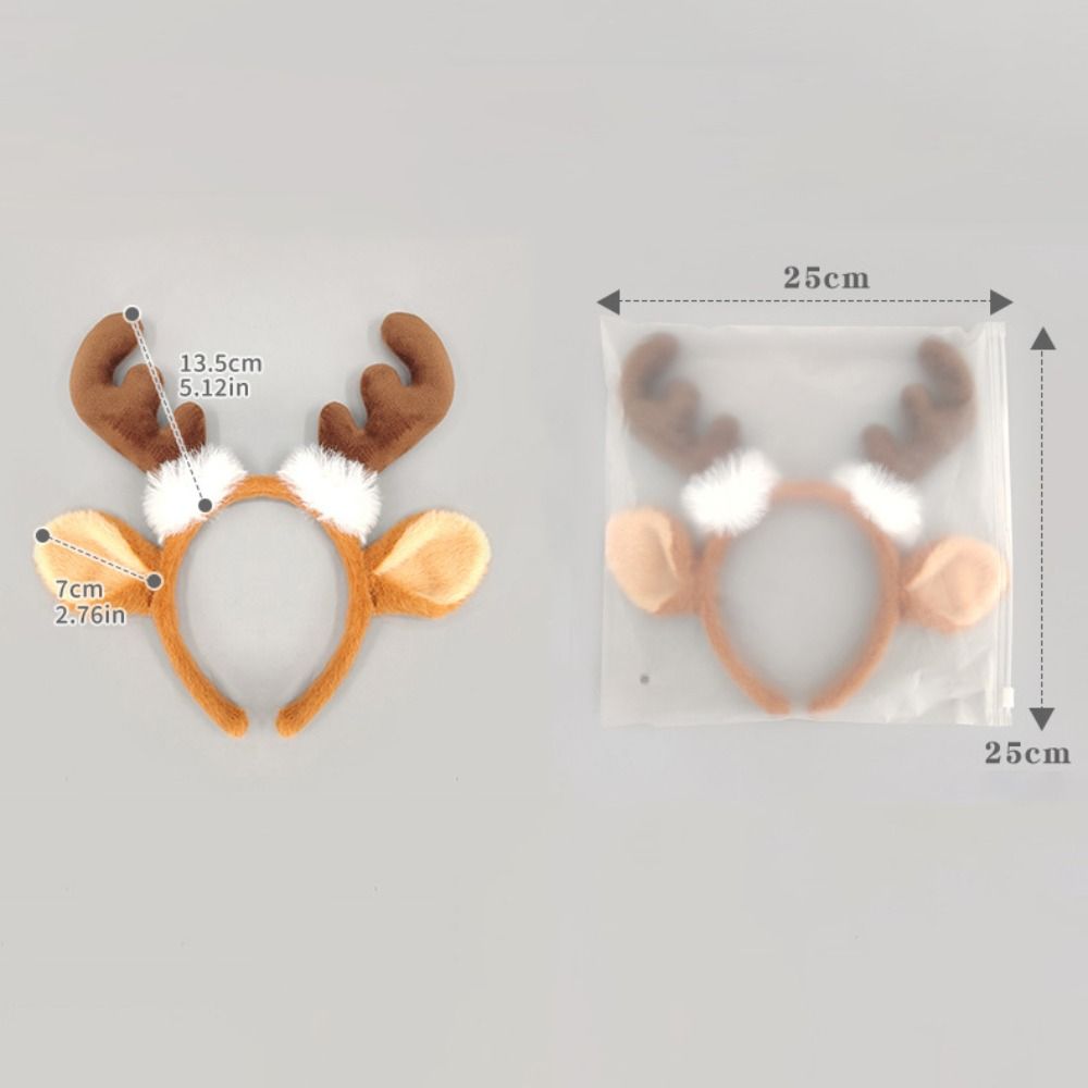 ที่คาดผมกวางเรนเดียร์คริสต์มาส - Reindeer Antlers Headband บทวิจารณ์และราคา