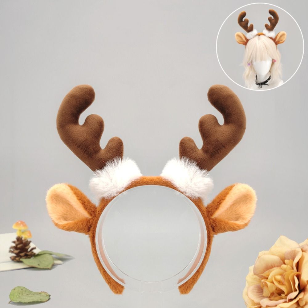 ที่คาดผมกวางเรนเดียร์คริสต์มาส - Reindeer Antlers Headband บทวิจารณ์และราคา