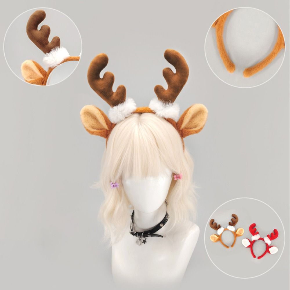 ที่คาดผมกวางเรนเดียร์คริสต์มาส - Reindeer Antlers Headband บทวิจารณ์และราคา