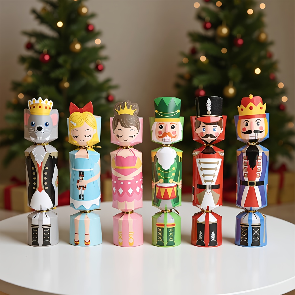 24 ชิ้น กล่องขนมลายทหารนัทแครก - Nutcracker Figurine บทวิจารณ์และราคา