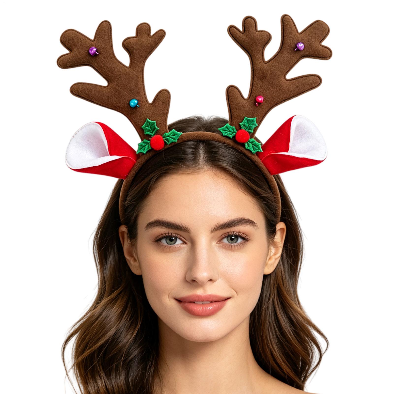 ที่คาดผมเขากวางเรนเดียร์คริสต์ - Reindeer Antlers Headband บทวิจารณ์และราคา