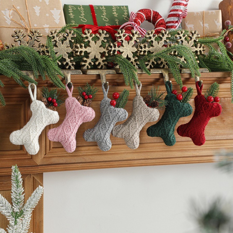 ถุงของขวัญคริสต์มาสรูปกระดูกถั - Christmas Stocking Hanging บทวิจารณ์และราคา