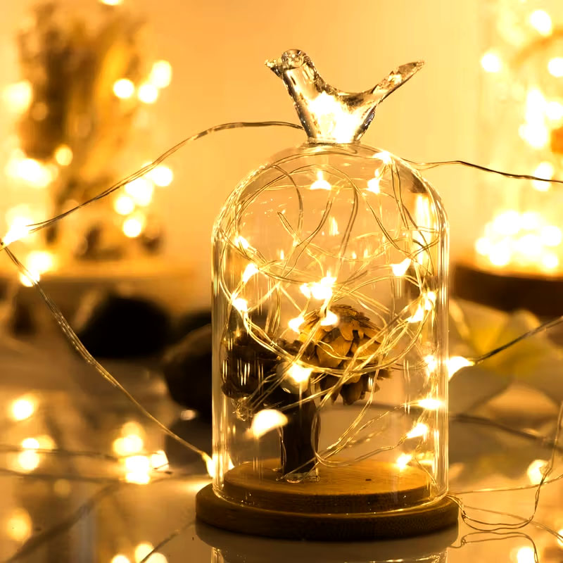 ไฟประดับแบบ LED, ไฟสายลวดทองแด - Led Fairy String Lights บทวิจารณ์และราคา