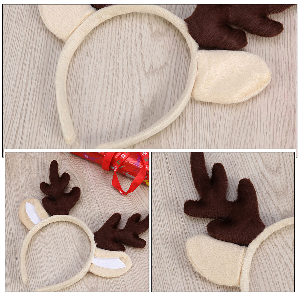 3 ชิ้น ที่คาดผมเขากวางเรนเดียร - Reindeer Antlers Headband บทวิจารณ์และราคา
