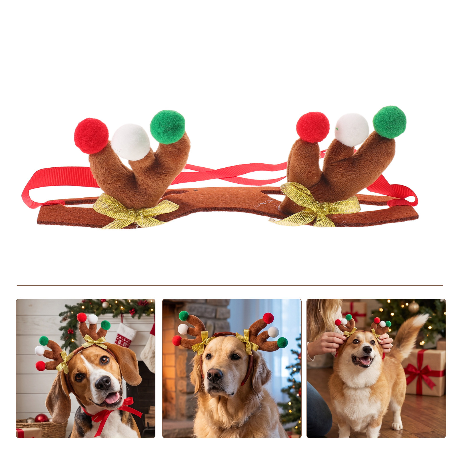 ที่คาดผมเขากวางเรนเดียร์สำหรับ - Reindeer Antlers Headband บทวิจารณ์และราคา