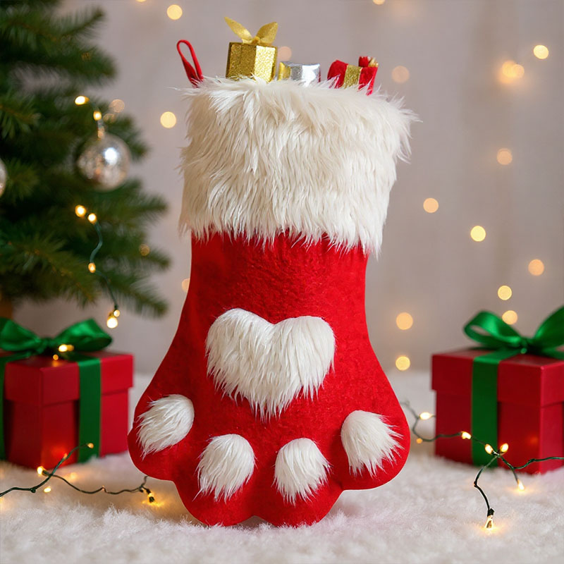 1-10 ชิ้น ถุงเท้าคริสต์มาสลายอ - Christmas Stocking Hanging บทวิจารณ์และราคา