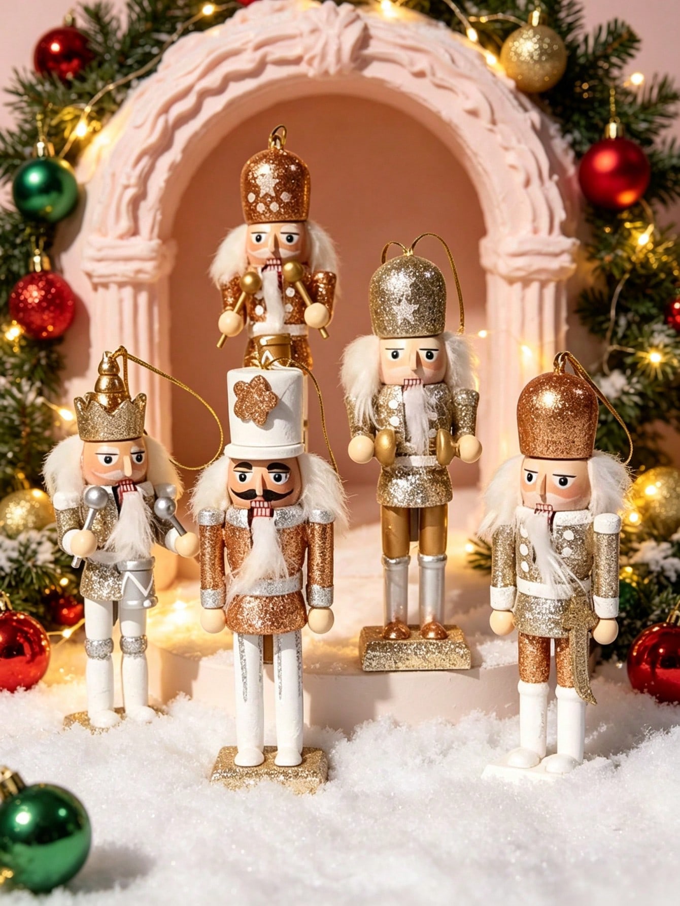 ชุดจี้ตุ๊กตาไม้ทหารนัทแครกเกอร - Nutcracker Figurine บทวิจารณ์และราคา